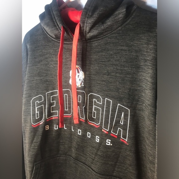 Georgia Bulldogs Russell XL Hoodie 100% Polyester - Picture 5 of 10